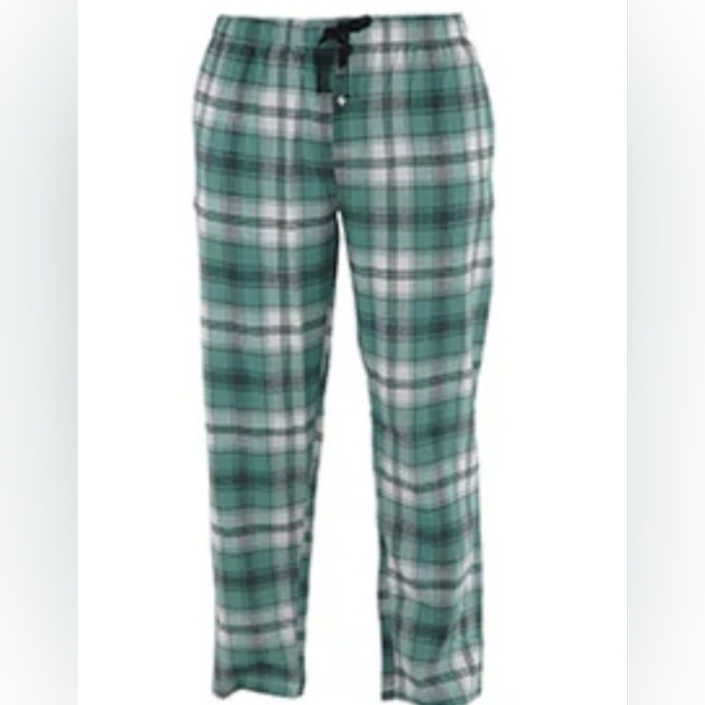 Hello Mello Men's Green Plaid Lounge Pants